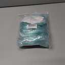 4 Packs Adult Europe Standard Oxygen Mask with 6.6' Tubing and Adjustable Elastic Strap - Size L+