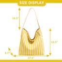 Streaks Canvas Bag, Large Capacity Tote Bag, Handbags for Women Vacation, Daily Matching(Style 534)