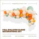 Balloon Garland Arch Kit Party Decorations- Vintage Green Color Balloons for Fall Party Decorations, Harvest Festival, Festival, Birthday, Entryways, Photo Backdrops