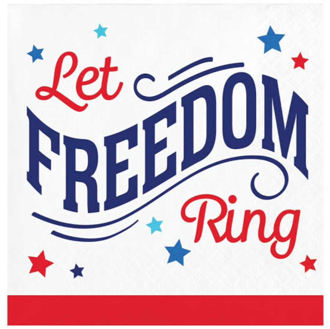 Party Creations Patriotic Beverage Napkins, 2 pk / 16 ct ...