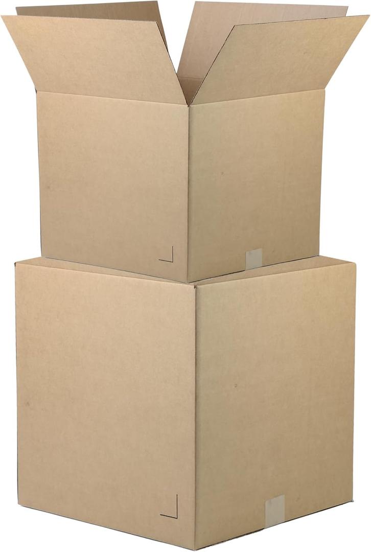 The Boxery 9"x7"x4" Corrugated Cardboard Boxes 100-Pack
Durable ECT 32 Corrugated Shipping Boxes for Mailing, Packing, Moving, and Storage — Recyclable and Made in the USA