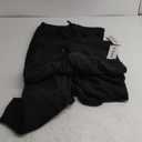Mens Joggers with Pockets, Mens Sweatpants 3 Pack Fleece, Men's Workout Sweats (Small, Black-black-black)