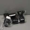 Crochet Vixen Bundles 22 inch Kinky Straight Crochet Hair for Black Women 3 Packs Premium Synthetic Fibers Crochet Braids (1B)