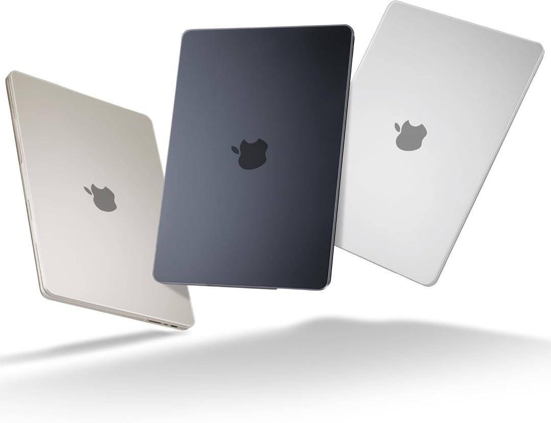 MEEgoodo for M4 MacBook Pro 16 inch Case 2024 2023 2021,Clear Cover Fit Model A3403/A3186/A2991/A2780/A2485 M3 M2 M1 Pro/Max,Flexible Plastic Case with TPU Keyboard Cover & OTG Adapter, Peach Fuzz