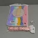 TSQQST iPad 9th 8th 7th Generation Case for Kids Girls 2021 2020 2019 | iPad Case 10.2 Inch Pink Colorful Cute w/Pencil Holder Screen Protector Stand Hand Shoulder Strap for iPad 9th/8th/7th Gen