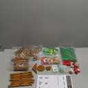 SainSmart Jr. Wooden Logs Set 182 Pcs Building House Toy for Toddlers with Christmas Tree Logs, Classical STEM Construction Kit Compatible with Lincoln Logs for 3+ Kids