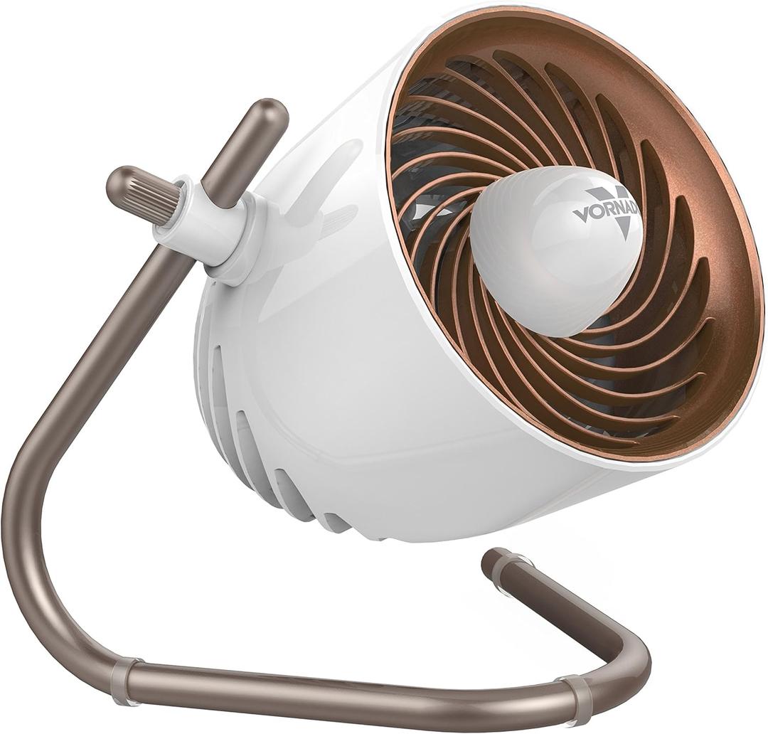 Vornado Pivot Personal Air Circulator Fan, 6-inch, Quiet Portable for Travel, 3 Speed Settings, Targeted Cooling Airflow, 360-Degree Adjustable Axis, Fan for Bedroom, Office, And Desktop, Copper Vornado Pivot Personal Air Circulator Fan, 6-inch, Quiet Portable for Travel, 3 Speed Settings, Targeted Cooling Airflow, 360-Degree Adjustable Axis, Fan for Bedroom, Office, And Desktop, Copper