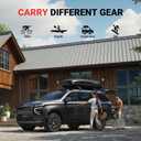 350 LBS Roof Rack Cross Bars Compatible with Chevy Tahoe 2021-2026, Chevrolet Suburban, GMC Yukon XL, Cadillac Escalade ESV Lockable Aluminum Rails Rooftop Bike Snowboard Skiboard Luggage Carrier