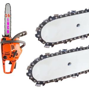 MS170 Chainsaw Chain 16 Inch for Stihl MS170 MS171 MS180 MS180C Chain Saw 55DL 3/8" LP Pitch .043" Gauge 61PMM355 2 Pack
