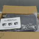 30-Inch Collapsible Travel Dog Crate, Portable 4-Door Soft Kennel for Medium to Large Dogs, Chew-Proof Mesh Windows, Indoor/Outdoor Use, Foldable, with Storage Bag (Black)