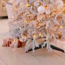 Christmas Tree Replacement Stand: Plastic Christmas Tree Base for Artificial Trees, 0.74 in Hole 12 Leg