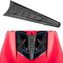 Rear Window Split Louver Panel Applique Trim Compatible with C8 Corvette