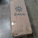 Zinus 12 Inch King Green Tea Memory Foam Mattress [New Version], Fiberglass Free, Medium Firm Feel, Zoned Pressure Relief, Certified Safe Foams & Fabric, Mattress in A Box (White)