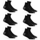 Fruit of the Loom Mens Dual Defense Ankle Socks (12 Pack) (Black)