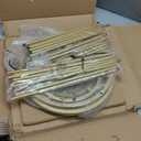 Urban Deco Cylinder Stands for Party, 3Pcs Gold Round Pedestal Stand for Parties, Metal Cake Stands with Acrylic Countertop, Cilindros para Fiestas for Birthday Party Wedding Baby Shower Decor