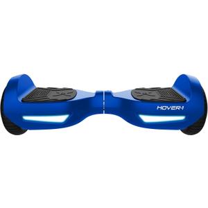 Hover-1 Drive Electric Hoverboard | 7MPH Top Speed, 3 Mile Range, Long Lasting Lithium-Ion Battery, 6HR Full-Charge, Path Illuminating LED Lights (Blue)