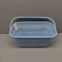SAMMART 11.6L (3.06 Gallon) Collapsible Rectangular Handy Basket/Bucket (Sea Angel, 1)