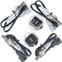 Oxygen O2 Sensor 1 & 2 for 2007 2008 2009 Hyundai Santa Fe 2.7L Upstream & Downstream 4PCS