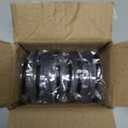 6 Pack 20 oz Skinny Tumbler Replacement Lids Plastic Splash Covers tops for 20 oz coffee cup lids Clear Cup Covers for 2.64 Inch Mouth Tumbler Cooler