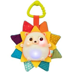 B. toys – Baby Musical Light – Up Hedgehog Toy with Lights & Sounds – Sensory Toy for Newborns, Babies – Music & Glowing Lights – RainGlow Buddy – 0+ Months