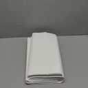 Plastic Table Cloth, 10 Packs Disposable Tablecloth 54 X 108 Inch White Plastic Tablecloth for Rectangle Tables Tougher PEVA Table Cover for Party Decorations Picnic Graduation Camping Birthday