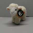 Living Nature Small Lamb Stuffed Animal | Fluffy Farm Animal | Soft Toy Gift for Kids | 6 inches (20cm)
