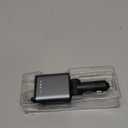 LISEN Retractable Car Charger, Gifts for Men Women, 69W Cars Adapter USB C Fast Charger for iPhone 17, Car Accessories for Men Women, Gifts for Dad Mom, for iPhone 17 Pro Max Air 16 15 14 13 12 Plus (Grey)