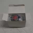 IP67 Button Switch Outdoor Waterproof Box Red Button Emergency Stop with Protective Cover Anti-misoperation Switch(AC/DC 6A-110V/3A-240V/2.5A-380V)