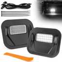 LED Tailgate Step Light Kit Compatible with 2019-2025 GMC Sierra 1500 2500HD 3500HD and Chevy Silverado 1500, Secure Fit Multi-Pro Truck Bed Lamp Assembly, Replacement for 84347814, 2-Pack