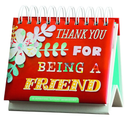 Thank You for Being a Friend - An Inspirational DaySpring DayBrightener - Perpetual Calendar, Set of 2