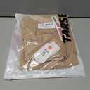 TARSE Womens Linen Palazzo Capri Pants Boho Summer Smocked High Waist Wide Leg Casual Loose Trousers with Pockets Flowy Pants (S)