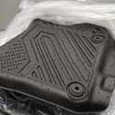 LASFIT Floor Mats & Backrest Mats & Cargo Mats for Mazda CX-90/CX-90 PHEV 2026 2025 2024 7 Seats (Only Fit 3rd Row 60/40 Split-Bench Seats) All Weather TPE Custom Fit Car Liners for CX-90/CX-90 PHEV