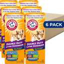 ARM & HAMMER Cat Litter Deodorizer Double Duty, 30 oz, 6 Pack