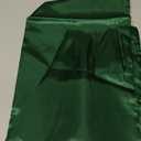 Bare Home Satin Pillowcases for Hair and Skin - 2 Pack Queen (20x30) - Luxury Pillowcases - Envelope Enclosure - Soft and Smooth Satin - Breathable - Similar to Silk (Forest Green, 2 Pack)