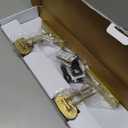 24.4" Wireless Picture Lights, Rechargeable Battery Art Display Light with Remote Control, Dimmable/Timer Off Dartboard Light, 3 Lighting Modes Full Metal Painting Display Lights (Gold-2Pack)