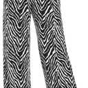 Urban CoCo Women's Boho Palazzo Pants Wide Leg Beach Pants High Waisted Lounge Pants with Pockets (X-Large, #11)