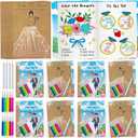 Cinrobiye Wedding Activity Set for Guests, Coloring Books & Guess the Dress Cards, Wedding Table Games for Kids, Reception Entertainment, Bridal Shower Favors & Goodie Bag Fillers
