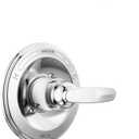 Delta Foundations 13 Series 2-Spray Bathtub and Shower Faucet Set, Chrome Shower Head and Handle Set, Valve Trim Kit, Chrome BT13410 (Valve Not Included)