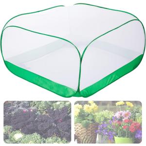 Upgraded Garden Netting - 4  4  2 FT Plant Covers Net for Square Raised Garden Bed, Ultra Fine Garden Mesh Netting Protection from Bird Pest Barrier Net Row Cover for Plant Fruit Vegetable