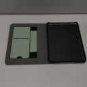 CoBak Case with Stand for Kindle Paperwhite 12th Gen 2024 Released (7") & Kindle Colorsoft Signature Edition - Durable PU Leather Cover with Auto Sleep Wake, Card Slot, Hand Strap Feature, Sage Green