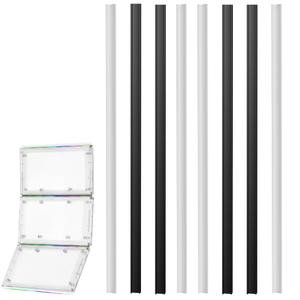 8Pcs Replacement Rubber Strips Compatible with Ideal Pet Products Air Seal Pet Door 10.25" x 15.75" Flap （Large）