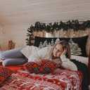 SNNDER Throw Pillow Covers, Pillow Covers for Room Decor, 20x54inch, 494 (Winter - 1)