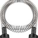 NTR Zipline Spring Brake Extra Long 6.6FT, Kids Backyard Heavy Duty Zip Line Brake System/Stop/Stopper, High-Strength Compression Stainless Steel Spring, Ziplines Parts for up to 3/8 Inch Cable