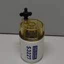 S3227 Marine Fuel Filter Fuel Water Separator with Clear Bowl Assembly Replacement For Marine Outboard Motor Mercury Replaces# S3227, 18-7948, 9-37882, 320R, 490R-RAC-01, 18-7922, 18-7922-1