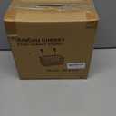 JUNCHU CHERRY Wire Hanging Storage Basket 2 Packs, Wall Mounted Kitchen Bathroom Storage Basket, Home Multi-Functional, no Punching, Bearing Strong, Suitable for Home, Office, Black