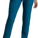 BARCO One Uplift Classic Fit Tapered Leg Scrub Pant for Women 5-Pocket, Mid-Rise Scrub Bottoms with 360 Spandex Stretch (Small, Bahama)