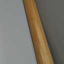 Juexica 1 Pcs Natural Bamboo Wall Panel for Interior Wall 48'' x 96'' Bamboo Covering Renewable Pole Wainscoting Room Divider Decor for Bedroom Living Room Kitchen Island Office (Carbonized)