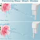 Ultra-Slim Bidet Dual Mode Bidet Attachment for Toilet, Bidet Toilet Seat Attachment with Pressure Controls(Feminine/Posterior Wash),Easy to install Design Non-Electric Bidet