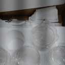 2023 Upgrade 4-Light Matte Black Bathroom Vanity Light Fixtures, Clear Glass Shade Wall Sconces for Mirror, Bedroom, Living Room, Hallway