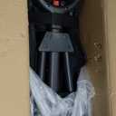 Collapsible Wagon Cart with Wheels Foldable - Folding Utility Heavy Duty Wagons Carts for Grocery Sports Garden Shopping Camping Wheelbarrows (Black, 120L)